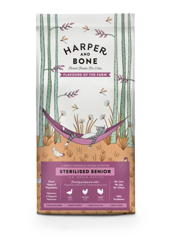 Flavours of the farm Senior Sterilised