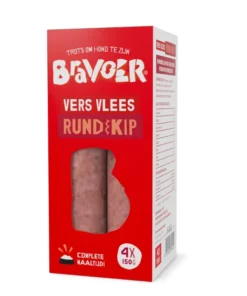 Bravoer Rund & Kip 12 x ( 4 x 150 gram)