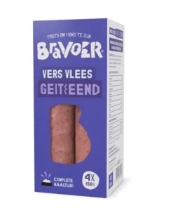 Bravoer Geit & Eend 12 x ( 4 x 150 gram)