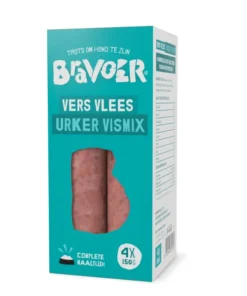 Bravoer Urker Mix (Makreel, Zalm, Haring & Paling) 12 x ( 4 x 150 gram)