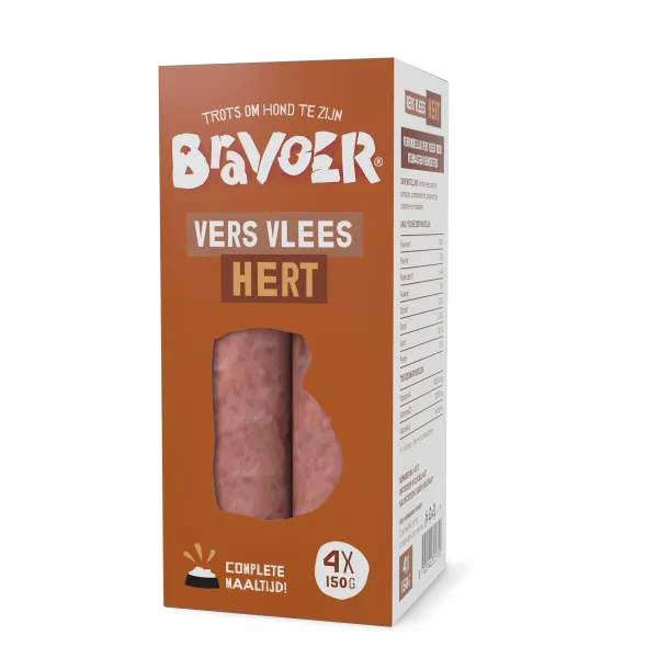 Bravoer Hert 12 x ( 4 x 150 gram)