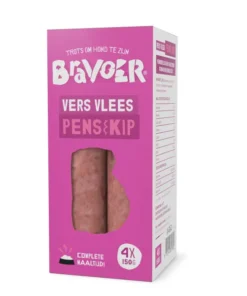Bravoer Pens & Kip 12 x ( 4 x 150 gram)