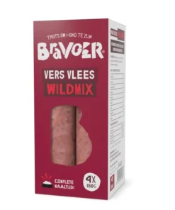 Bravoer Wild (Hert, Konijn & Eend) 12 x ( 4 x 150 gram)