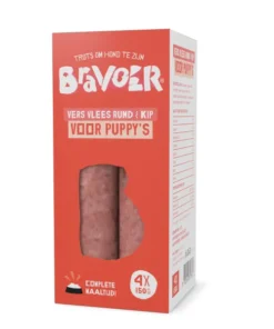 Bravoer Puppy (Rund & Kip) 12 x ( 4 x 150 gram)