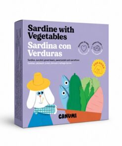 Canumi hond Sardines met groenten