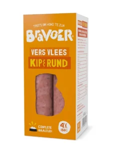 Bravoer Kip & Rund 12 x ( 4 x 150 gram)